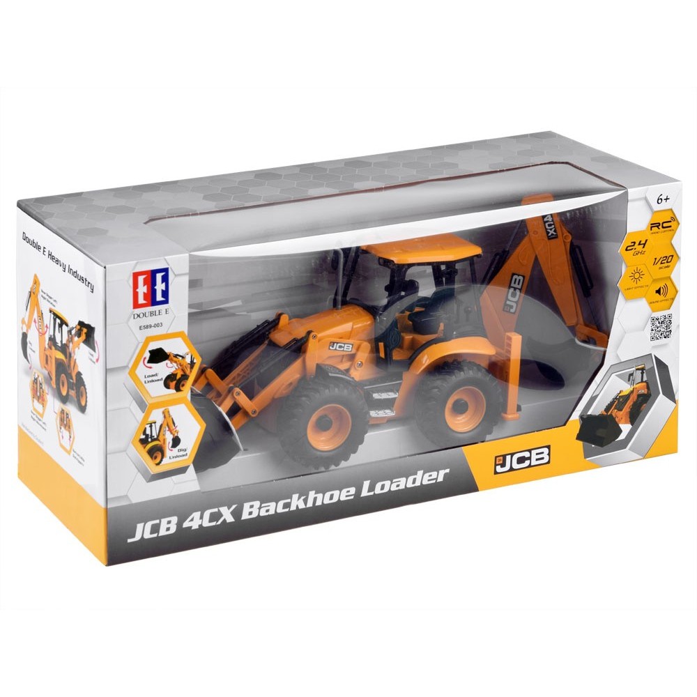Double Eagle RC Buldozér na diaľkové ovládanie + zadný bager 2v1 39cm