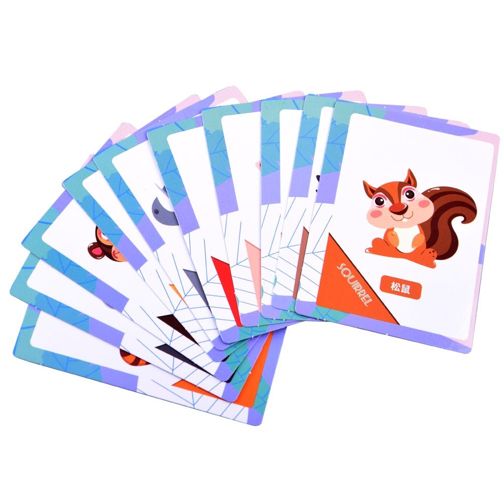 JOKO Magnetické Puzzle Zvieratká, magnetická tabuľa + fixa