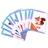 JOKO Magnetické Puzzle Zvieratká, magnetická tabuľa + fixa