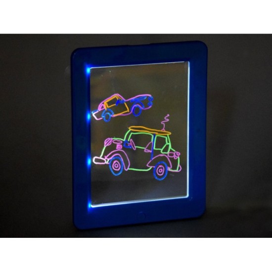 JOKO Podsvietená tabuľa s Neónovými fixami + 3D okuliare