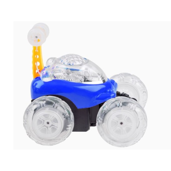 JOKO RC Auto Twister, bláznivé auto na diaľkové ovládanie + svetlo + hudba, modré