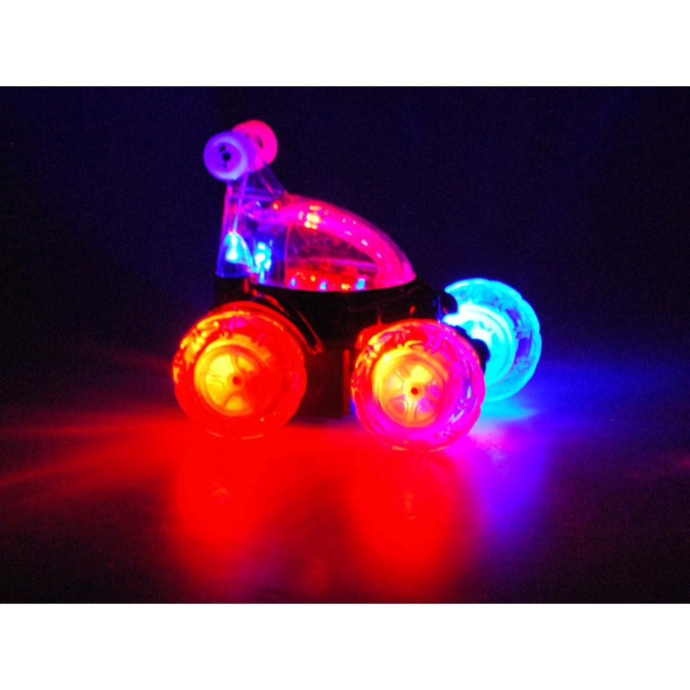 JOKO RC Auto Twister, bláznivé auto na diaľkové ovládanie + svetlo + hudba, modré