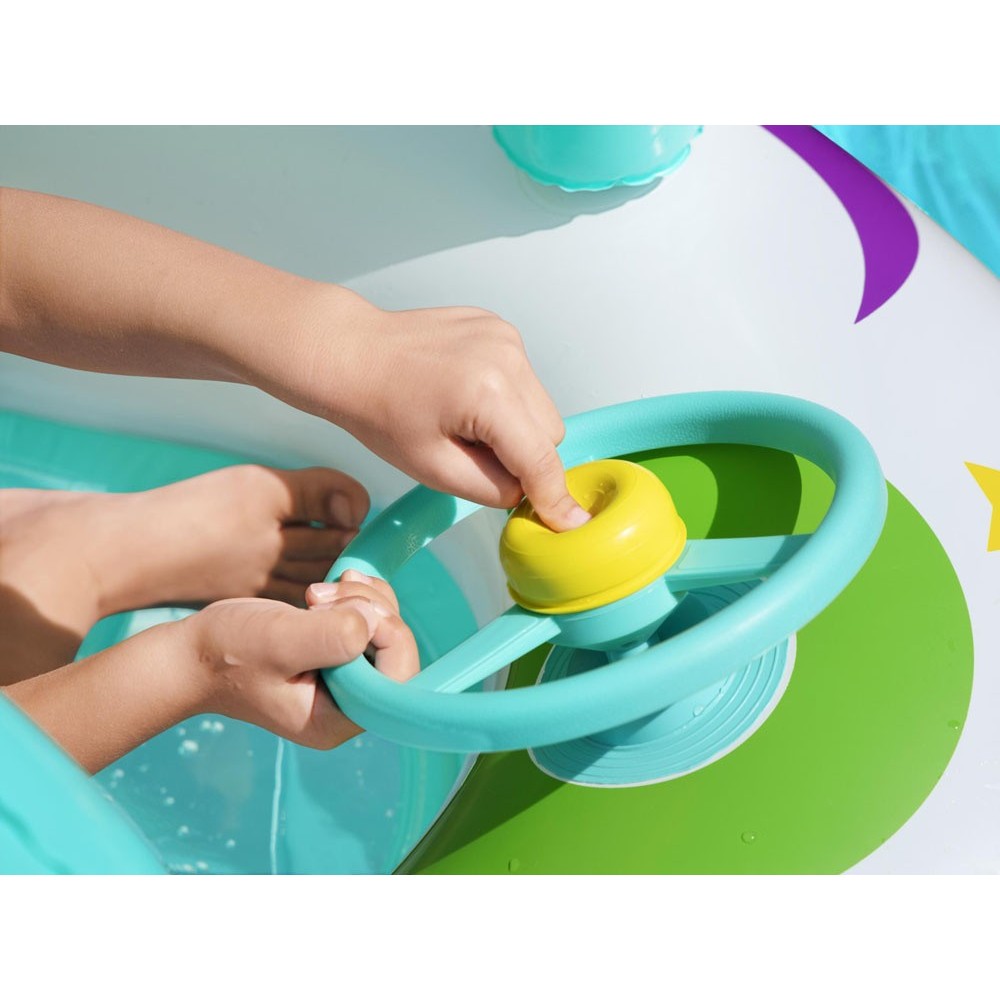 Bestway 34149 Nafukovacie vesmírna loďka Space Boat pre deti s volantom a striežkou