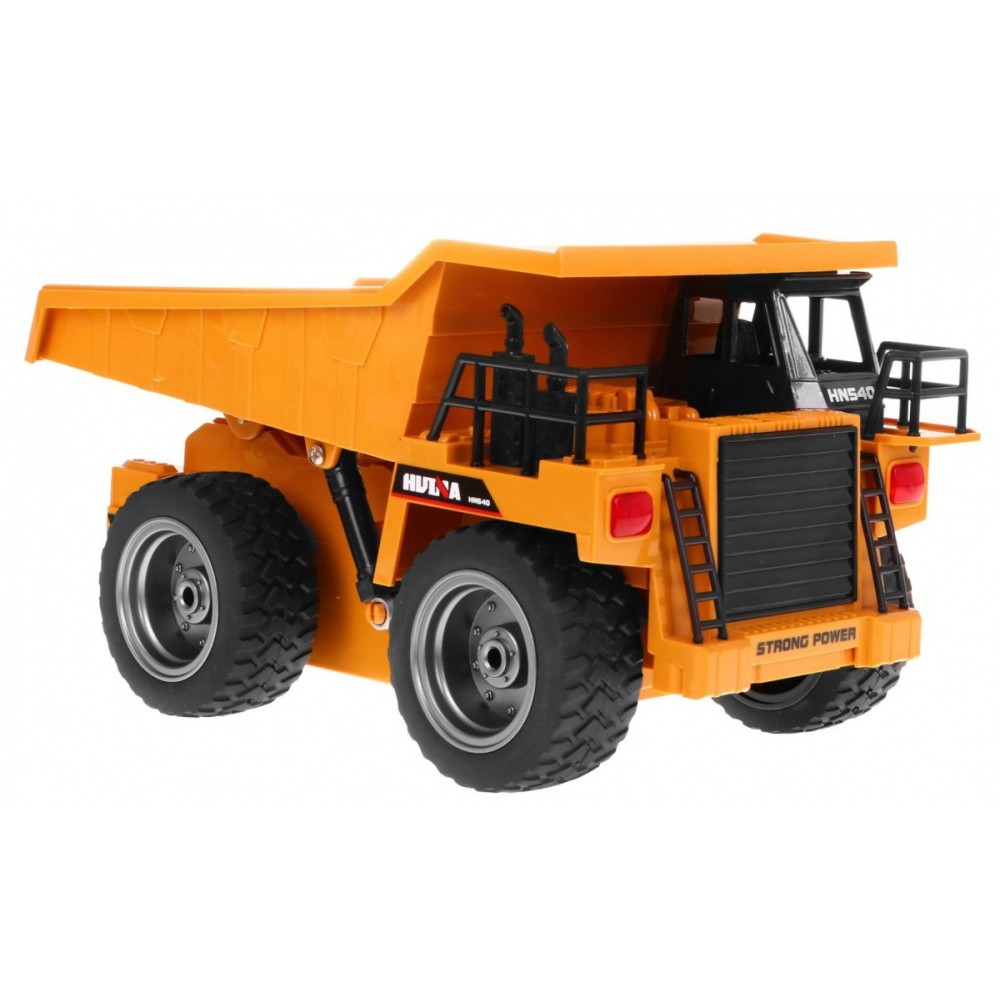 JOKO RC Sklápacie Nákladné auto 4x4 so svetlom, na diaľkové ovládanie s Kovovou Kabínou 1:18