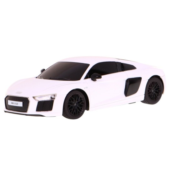 RASTAR RC Auto Audi R8 1:24 na diaľkové ovládanie, biele