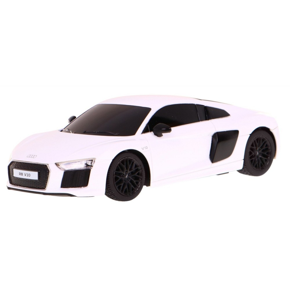 RASTAR RC Auto Audi R8 1:24 na diaľkové ovládanie, biele