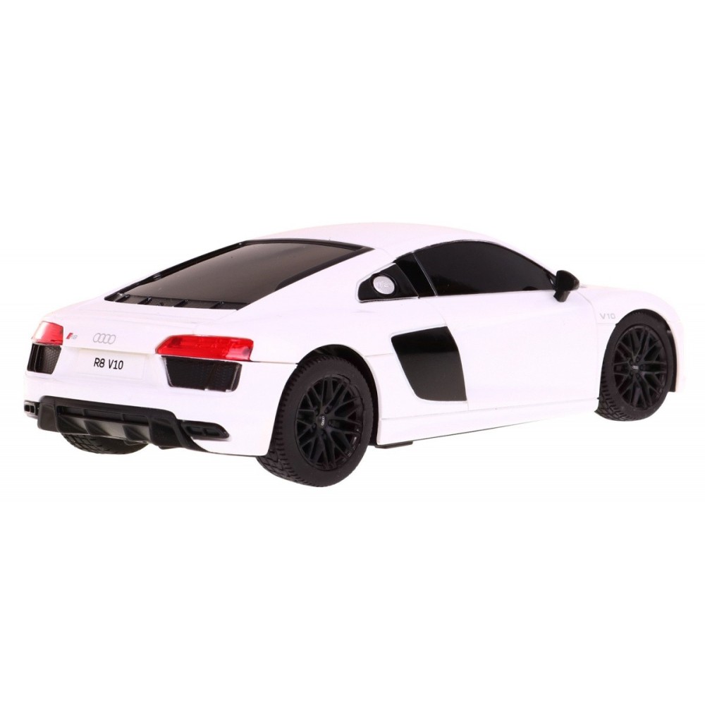 RASTAR RC Auto Audi R8 1:24 na diaľkové ovládanie, biele