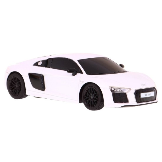 RASTAR RC Auto Audi R8 1:24 na diaľkové ovládanie, biele