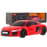 RASTAR RC Auto Audi R8 1:24 na diaľkové ovládanie, červené