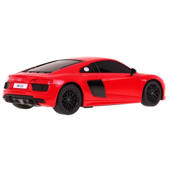 RASTAR RC Auto Audi R8 1:24 na diaľkové ovládanie, červené