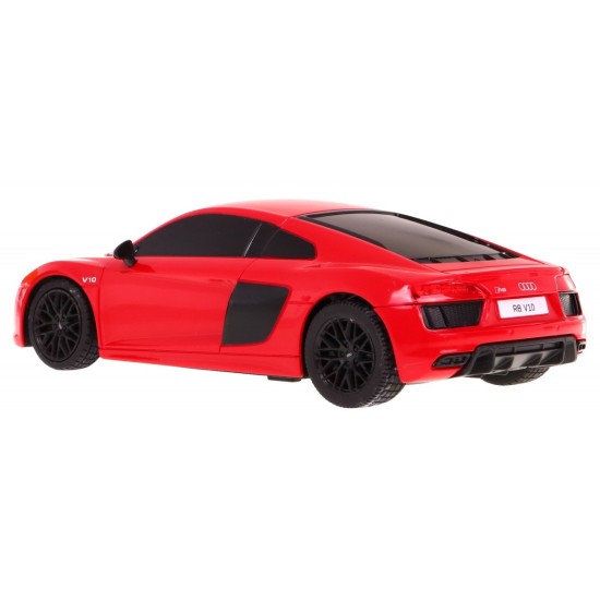 RASTAR RC Auto Audi R8 1:24 na diaľkové ovládanie, červené