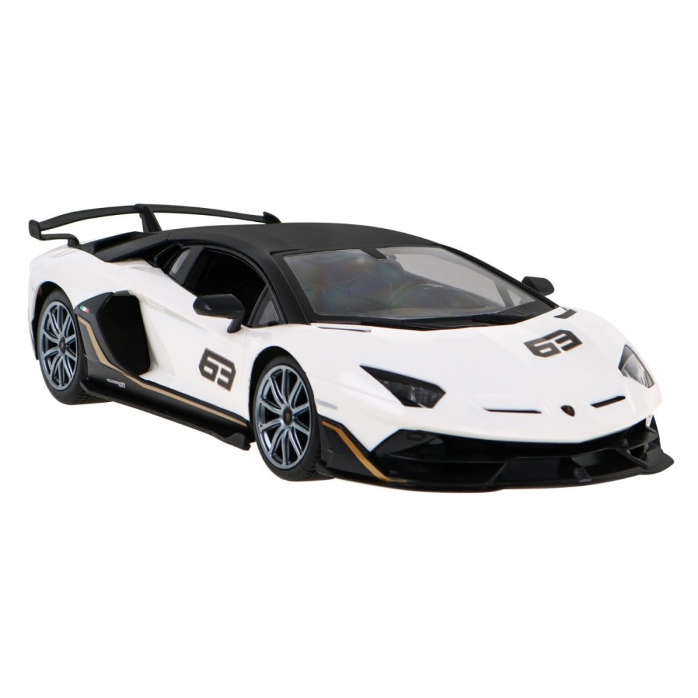 Rastar RC Auto Aventador SVJ Performance 1:14 na diaľkové ovládanie so svetlom, biele