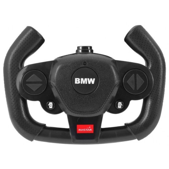 RASTAR RC Auto BMW i8 1:14 + Automatické Dvere na diaľkové ovládanie + LED svetlo, čierne