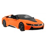 Rastar RC Auto BMW I8 Roadster 1:12 na diaľkové ovládanie, oranžové