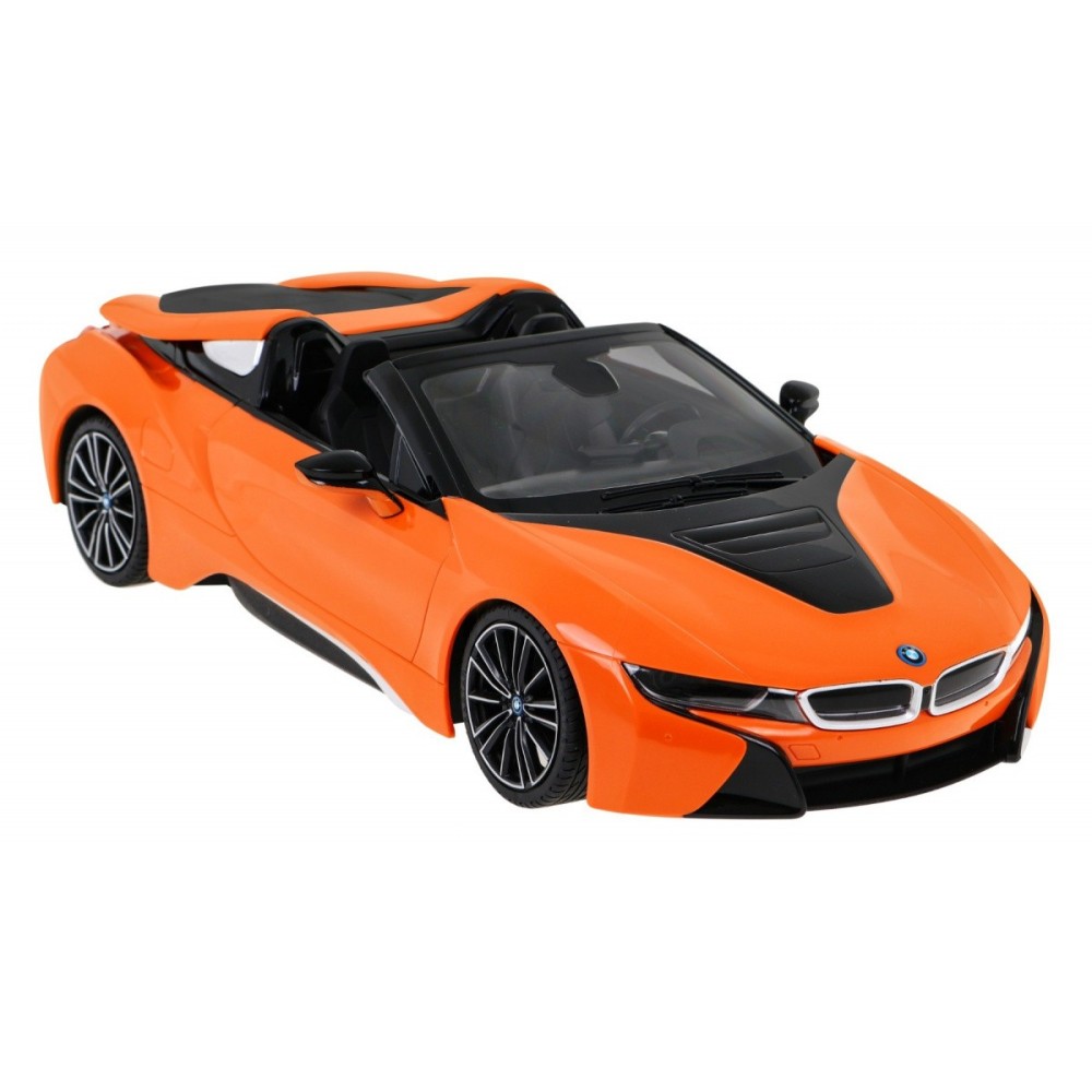 Rastar RC Auto BMW I8 Roadster 1:12 na diaľkové ovládanie, oranžové