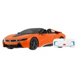 Rastar RC Auto BMW I8 Roadster 1:12 na diaľkové ovládanie, oranžové