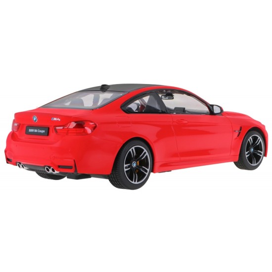 RASTAR RC Auto BMW M4 Coupe 1:14 na diaľkové ovládanie, červené