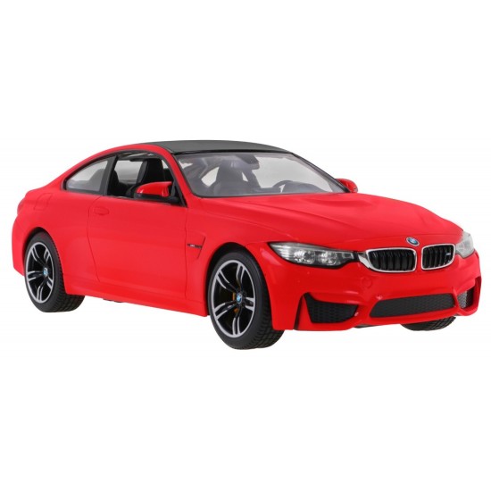 RASTAR RC Auto BMW M4 Coupe 1:14 na diaľkové ovládanie, červené