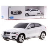 RASTAR RC Auto BMW X 6 1:24 na diaľkové ovládanie, biele