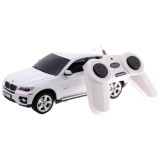 RASTAR RC Auto BMW X 6 1:24 na diaľkové ovládanie, biele