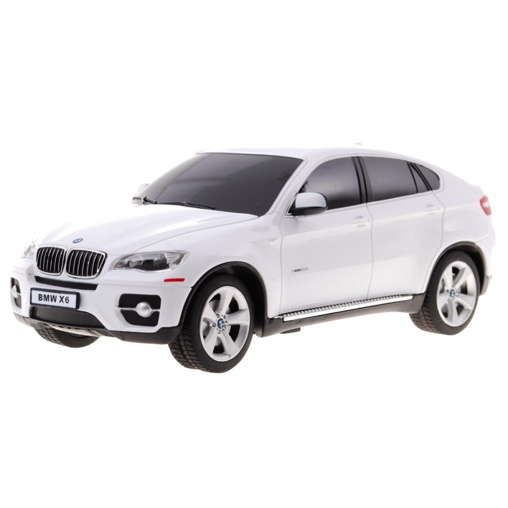 RASTAR RC Auto BMW X 6 1:24 na diaľkové ovládanie, biele