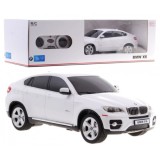 RASTAR RC Auto BMW X 6 1:24 na diaľkové ovládanie, biele