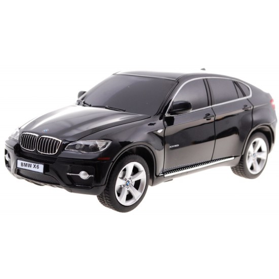 RASTAR RC Auto BMW X 6 1:24 na diaľkové ovládanie, čierne