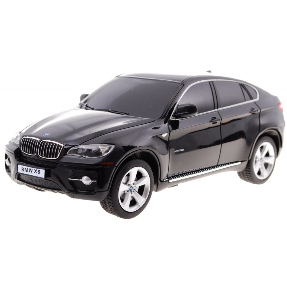 RASTAR RC Auto BMW X 6 1:24 na diaľkové ovládanie, čierne