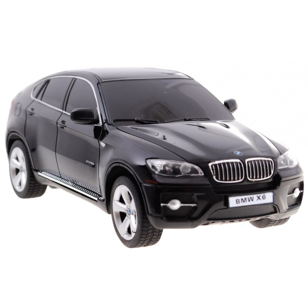 RASTAR RC Auto BMW X 6 1:24 na diaľkové ovládanie, čierne
