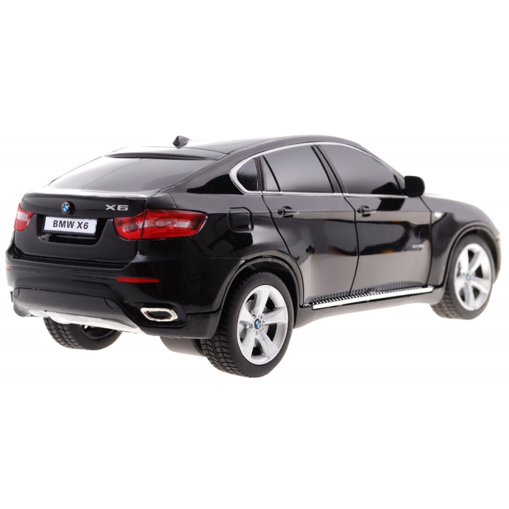 RASTAR RC Auto BMW X 6 1:24 na diaľkové ovládanie, čierne