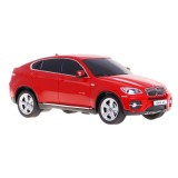 RASTAR RC Auto BMW X 6 1:24 na diaľkové ovládanie, červené