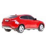RASTAR RC Auto BMW X 6 1:24 na diaľkové ovládanie, červené