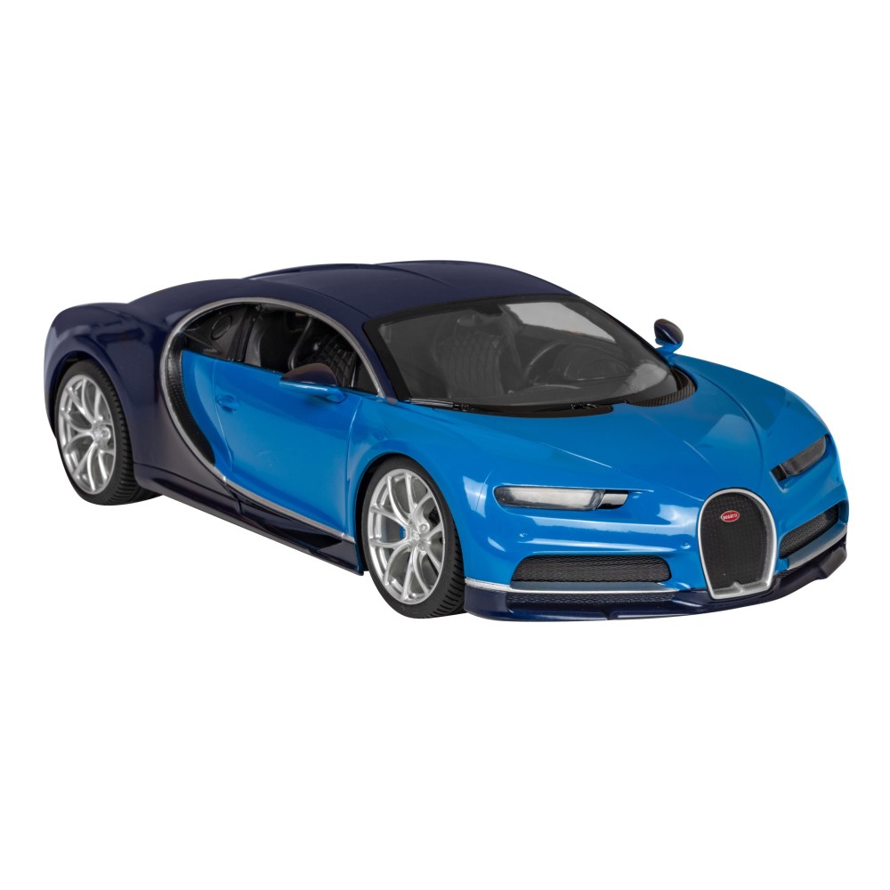 RASTAR RC Auto Bugatti Chiron 1:14 na diaľkové ovládanie + LED svetlo, modré