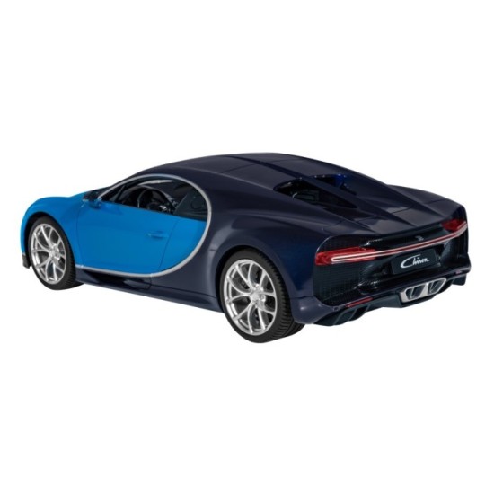 RASTAR RC Auto Bugatti Chiron 1:14 na diaľkové ovládanie + LED svetlo, modré