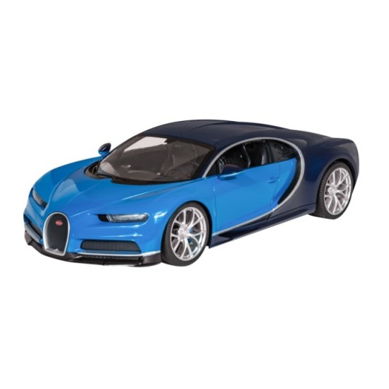 RASTAR RC Auto Bugatti Chiron 1:14 na diaľkové ovládanie + LED svetlo, modré