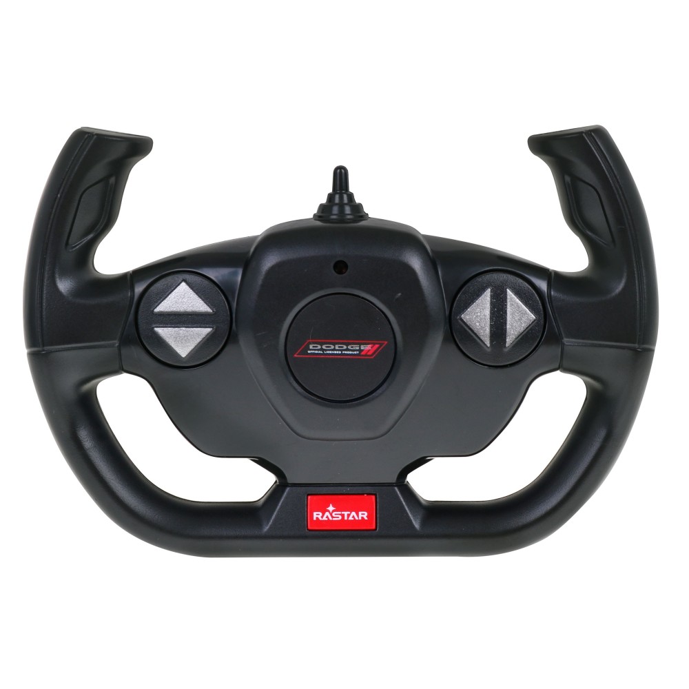 RASTAR RC Auto Dodge Charger R T 1:16 na diaľkové ovládanie s LED Svetlom a Zvukom, červené