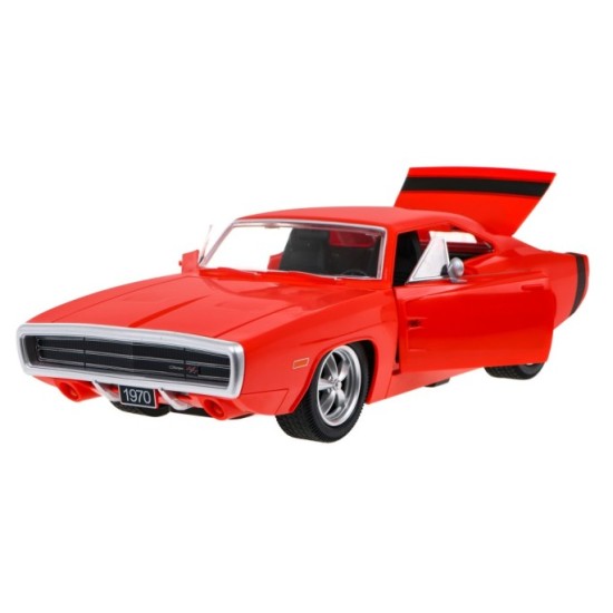 RASTAR RC Auto Dodge Charger R T 1:16 na diaľkové ovládanie s LED Svetlom a Zvukom, červené