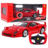 Rastar RC Auto Ferrari F40 1:14 na diaľkové ovládanie, červené