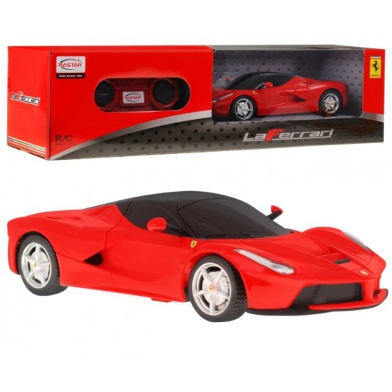 Rastar RC Auto Ferrari LaFerrari 1:24 na diaľkové ovládanie, červené