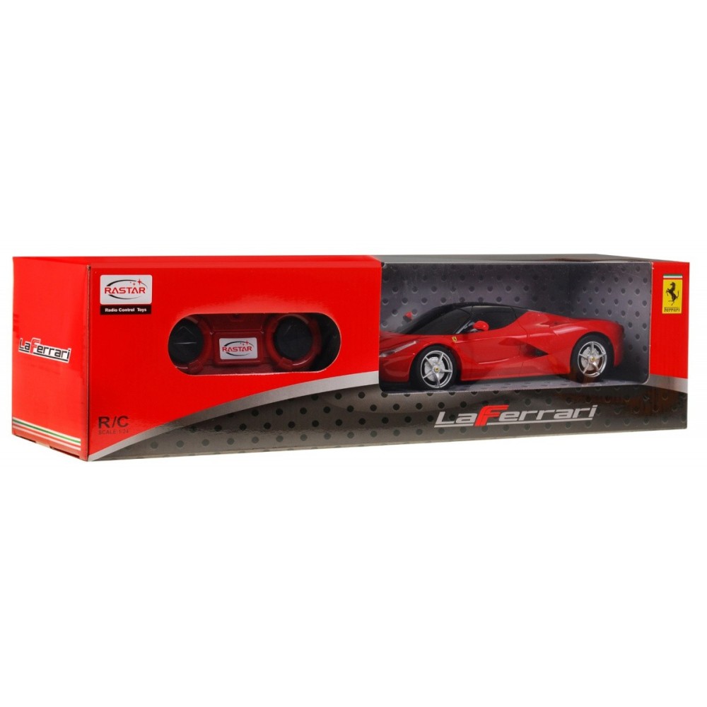Rastar RC Auto Ferrari LaFerrari 1:24 na diaľkové ovládanie, červené