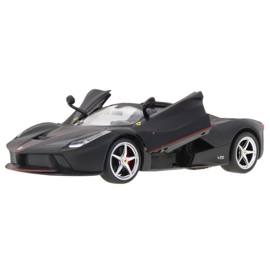 Rastar RC Auto Ferarri LaFerrari Aperta red 1:14 na diaľkové ovládanie + LED svetlá, čierne