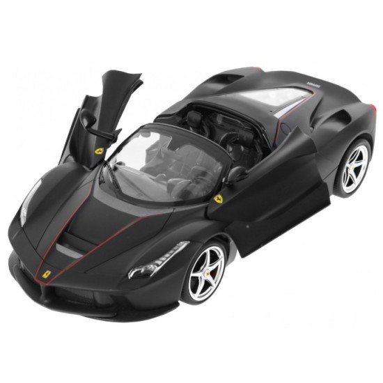 Rastar RC Auto Ferarri LaFerrari Aperta red 1:14 na diaľkové ovládanie + LED svetlá, čierne