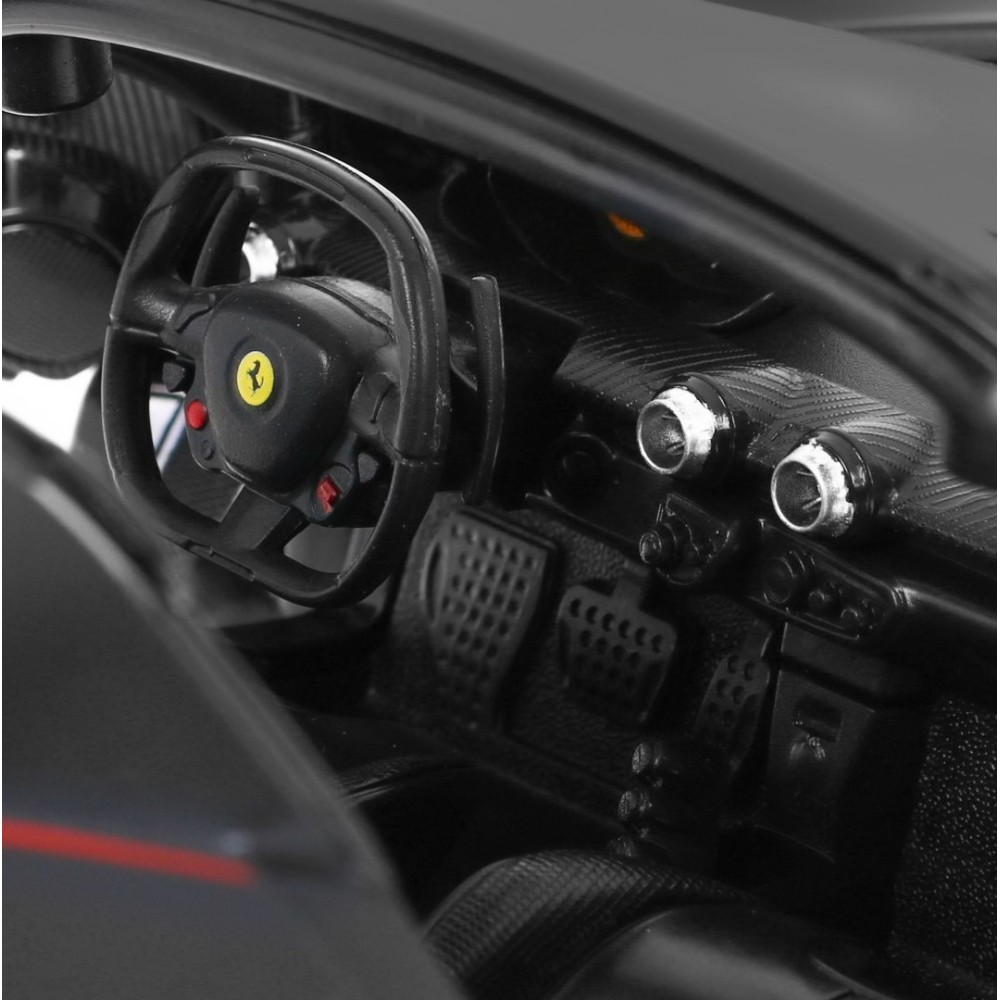 Rastar RC Auto Ferarri LaFerrari Aperta red 1:14 na diaľkové ovládanie + LED svetlá, čierne