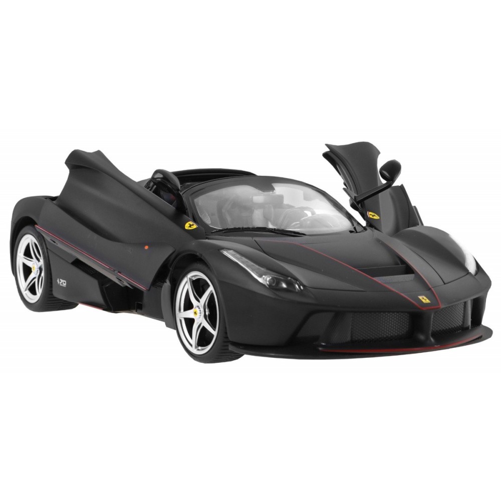 Rastar RC Auto Ferarri LaFerrari Aperta red 1:14 na diaľkové ovládanie + LED svetlá, čierne