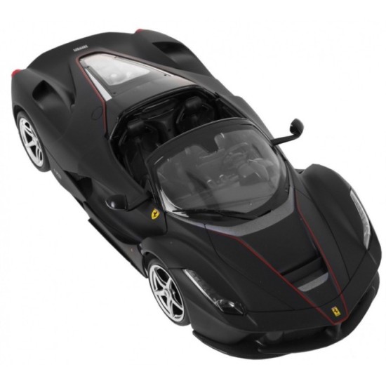 Rastar RC Auto Ferarri LaFerrari Aperta red 1:14 na diaľkové ovládanie + LED svetlá, čierne