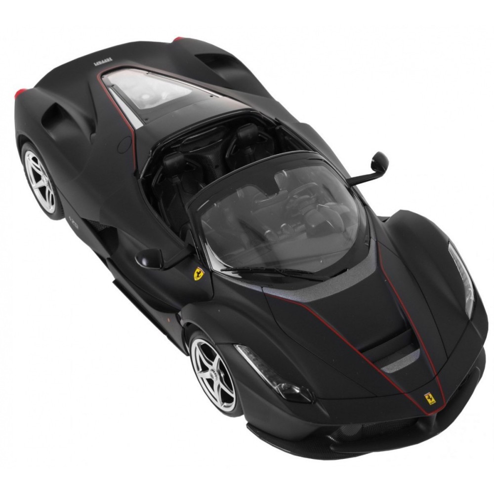 Rastar RC Auto Ferarri LaFerrari Aperta red 1:14 na diaľkové ovládanie + LED svetlá, čierne