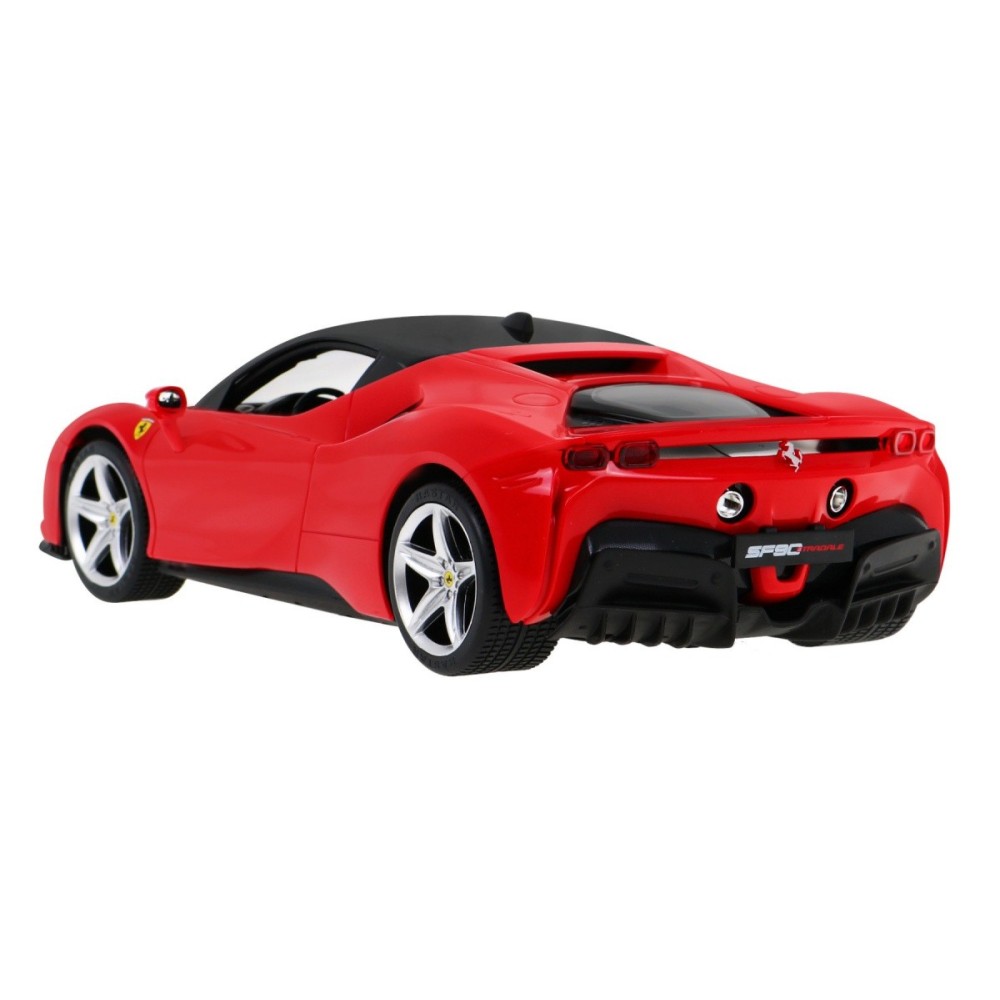 Rastar RC Auto Ferrari SF90 1:14 na diaľkové ovládanie + LED svetlá, červené