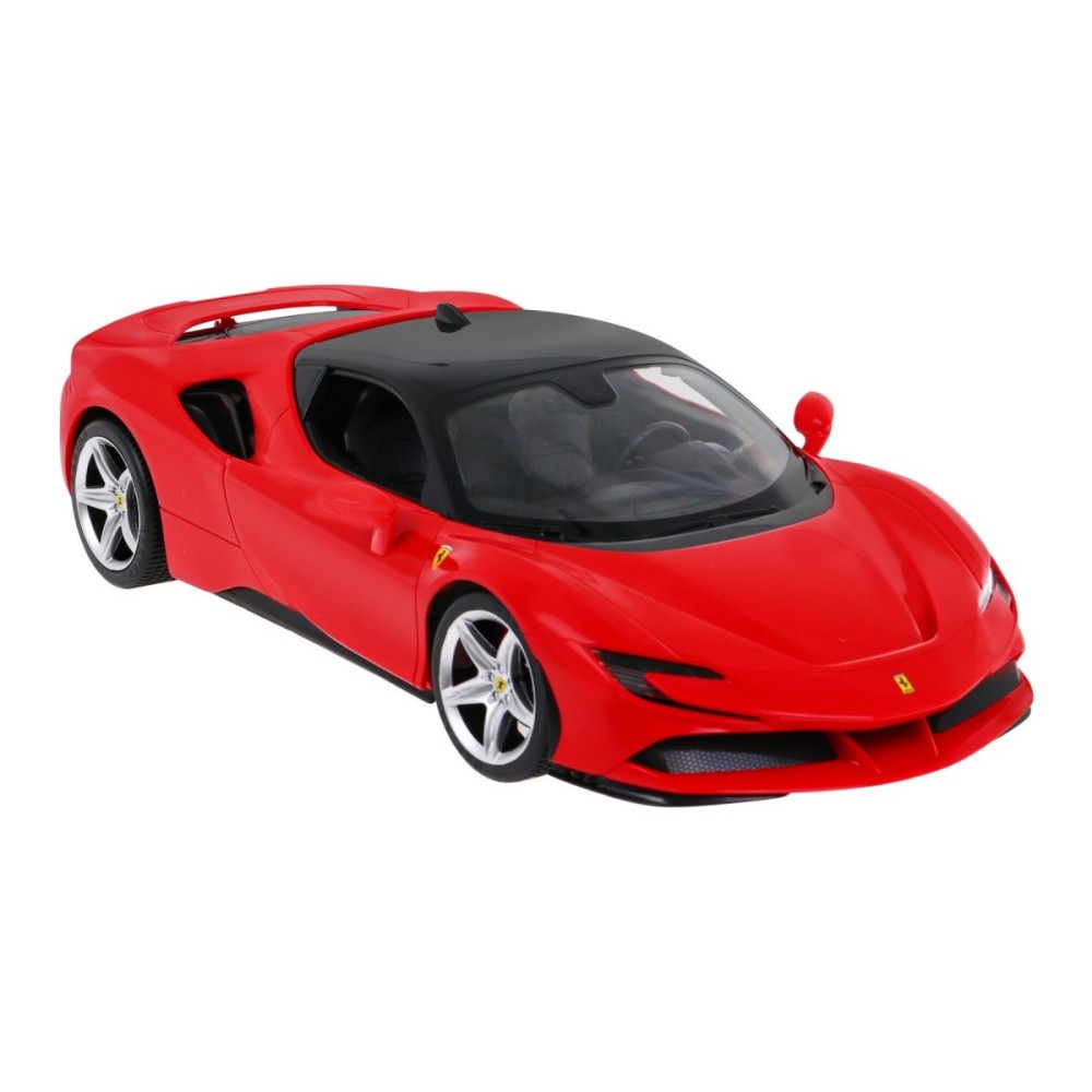 Rastar RC Auto Ferrari SF90 1:14 na diaľkové ovládanie + LED svetlá, červené