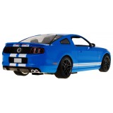 Rastar RC Auto Ford Shelby Mustang GT500 1:14 na diaľkové ovládanie + LED svetlo, modré