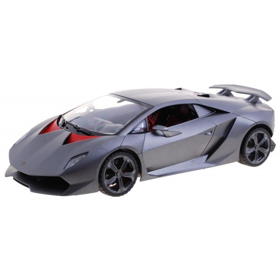 Rastar RC Auto Lamborghini Sesto Elemento 1:14 na diaľkové ovládanie, sivé matné